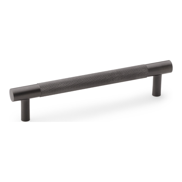 AW810-128-DBZPVD • 128mm c/c • Dark Bronze • Alexander & Wilks Brunel Knurled T-Bar Cupboard Handle